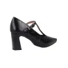 Hispanitas HI265009 Zapatos Salon Piel Mujer Negro Tacon