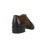 Dansi 8704A Chaussures Richelieu Cuir Femme Marron