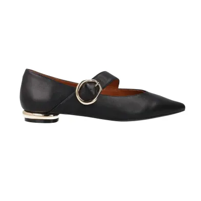 Gioseppo 80167 Ballerine Cinturino Pelle Donna Nero