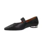 Gioseppo 80167 Bailarinas Merceditas Piel Mujer Negro