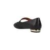 Gioseppo 80167 Riemchenballerinas Leder Damen Schwarz