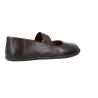Gioseppo 80685 Flache Riemchenballerinas Leder Schokobraun