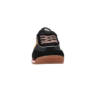 Victoria 1158113 Saturno Baskets Retro Daim Nylon Femme Noir