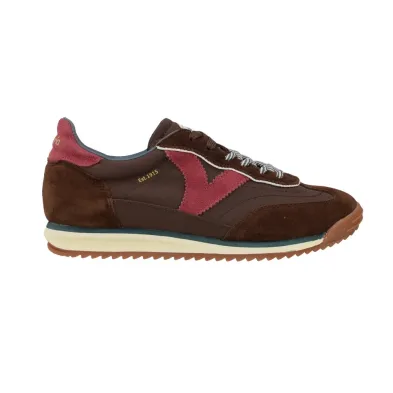 Victoria 1158113 Saturno Retro Suede Nylon Trainers Women Black