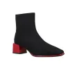 Gioseppo 80683 Tronchetti Elasticizzati Tacco Vernice Donna Nero