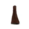 Dansi 9107A Botines Camperos Serraje Tacón Mujer