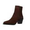 Dansi 9107A Tronchetti Texani Camoscio Donna Cioccolato
