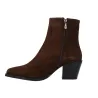Dansi 9107A Tronchetti Texani Camoscio Donna Cioccolato