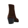 Dansi 9107A Tronchetti Texani Camoscio Donna Cioccolato