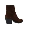 Dansi 9107A Tronchetti Texani Camoscio Donna Cioccolato