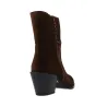Dansi 9101A Tronchetti Texani Intrecciati Donna Cioccolato