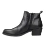 Patricia Miller 7303 Boots Chelsea Daim Femme Chocolat