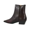 Dansi 8742A Botines Camperos Piel Lisa Tacón Mujer
