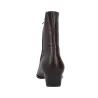 Dansi 8742A Botines Camperos Piel Lisa Tacón Mujer