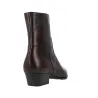 Dansi 8742A Botines Camperos Piel Lisa Tacón Mujer