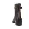 Dansi 8718A Botines Piel Lisa con Hebilla Tacón Bajo Mujer