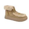 Gioseppo 80467 Stivaletti Camoscio Pelliccia Donna Platform Nero