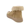 Gioseppo 80467 Botines Serraje Borreguito Plataforma Mujer