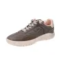 Sunni Sabbi FLY-VX 075 Sneaker Donna Pelle Suola Alta Effetto Lavato Kaki