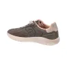 Sunni Sabbi FLY-VX 075 Sneaker Donna Pelle Suola Alta Effetto Lavato Kaki