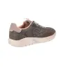 Sunni Sabbi FLY-VX 075 Leather Trainers Women Chunky Sole Washed Khaki
