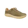 Sunni Sabbi FLY-VX 075 Zapatillas Piel Mujer Relieve Suela Gruesa Kaki