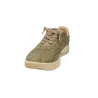 Sunni Sabbi FLY-VX 075 Sneaker Donna Pelle Suola Alta Effetto Lavato Kaki
