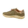 Sunni Sabbi FLY-VX 075 Sneaker Donna Pelle Suola Alta Effetto Lavato Kaki