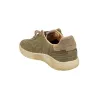 Sunni Sabbi FLY-VX 075 Leather Trainers Women Chunky Sole Washed Khaki