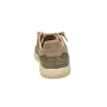 Sunni Sabbi FLY-VX 075 Sneaker Donna Pelle Suola Alta Effetto Lavato Kaki