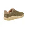 Sunni Sabbi FLY-VX 075 Leather Trainers Women Chunky Sole Washed Khaki