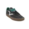 Victoria 8806125 Retro Tennis Sneaker Washed Leder Herren Gummisohle Schwarz