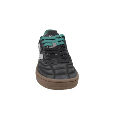 Victoria 8806125 Baskets Tennis Retro Cuir Washed Homme Semelle Gomme Noir