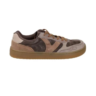Victoria 1187100 Baskets Tennis Retro Barefoot Daim Homme Semelle Souple