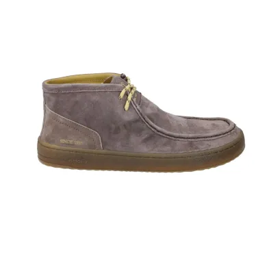 Victoria 1187102 Stivaletti Wallabee Moc Toe Camoscio Uomo Suola Crepe Grigio