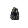 Callaghan 16101 Mocassino Pelle Nappine Uomo Nero e Bordeaux