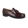 Callaghan 16101 Mocassino Pelle Nappine Uomo Nero e Bordeaux