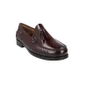 Callaghan 16101 Mocassino Pelle Nappine Uomo Nero e Bordeaux