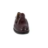 Callaghan 16101 Mocassin Cuir Glands Homme Noir et Bordeaux Chic