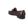 Callaghan 16101 Leder Quaste Loafer Herren Schwarz und Bordeaux