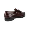 Callaghan 16101 Mocassino Pelle Nappine Uomo Nero e Bordeaux