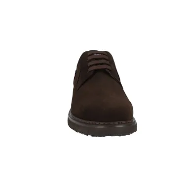 Callaghan 12300 Chaussures Derby en Daim Homme Marron à Lacets