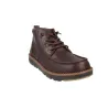 Hey Dude Flint Botín Piel Hombre Chocolate Ligero y Flexible