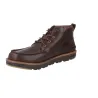Hey Dude Flint Stivaletto in Pelle Uomo Cioccolato Leggero Comodo