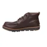 Hey Dude Flint Stivaletto in Pelle Uomo Cioccolato Leggero Comodo