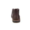 Hey Dude Flint Leather Boot Men Chocolate Light and Flexible
