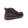 Hey Dude Flint Leather Boot Men Chocolate Light and Flexible