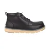 Hey Dude Flint Stivaletto in Pelle Uomo Nero Leggero e Comodo