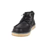 Hey Dude Flint Stivaletto in Pelle Uomo Nero Leggero e Comodo