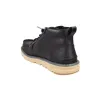Hey Dude Flint Stivaletto in Pelle Uomo Nero Leggero e Comodo